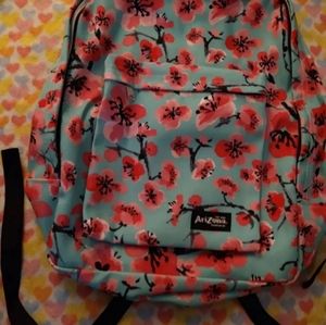 Rare sold out Arizona tea allover cherry print backpack NWOT